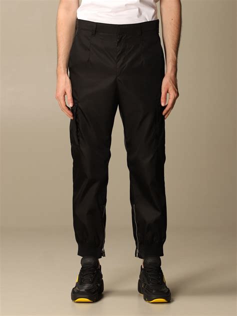 men prada nylon pants|nylon gabardine Prada.